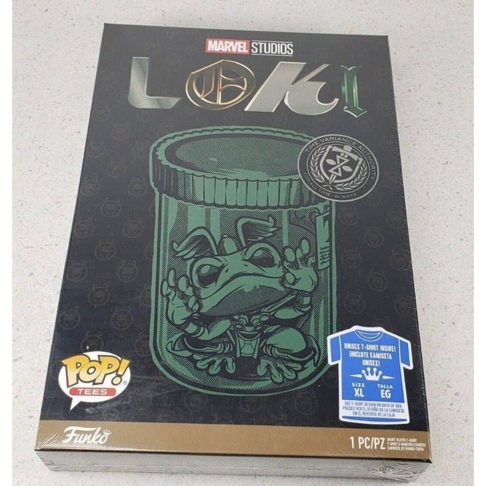 Funko POP! Marvel: Loki T-Shirt "Frog Of Thunder" Unisex Size XL- New & Sealed